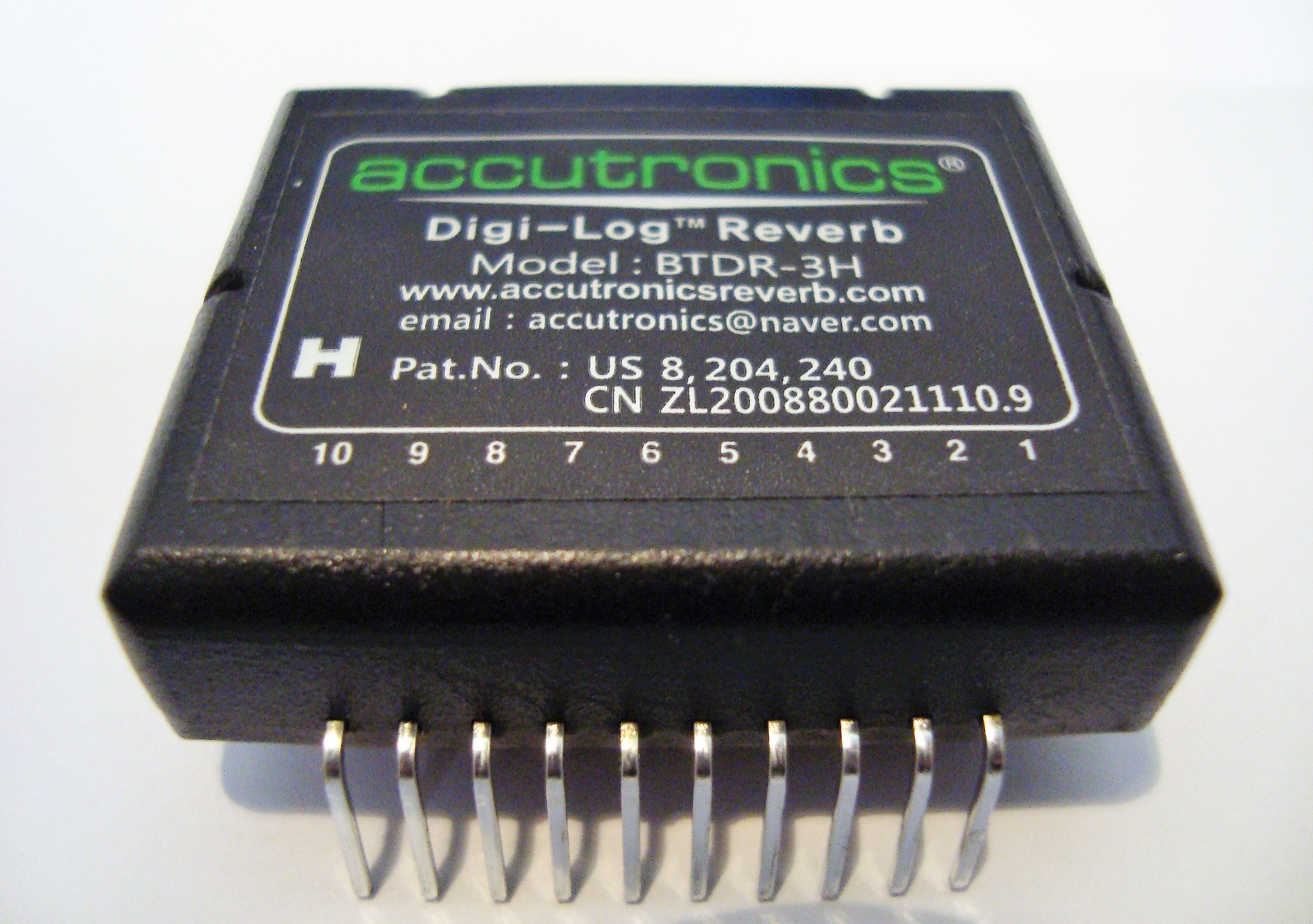 Accutronics Belton BTDR3H DigiLog Reverb Module Time Travel Audio