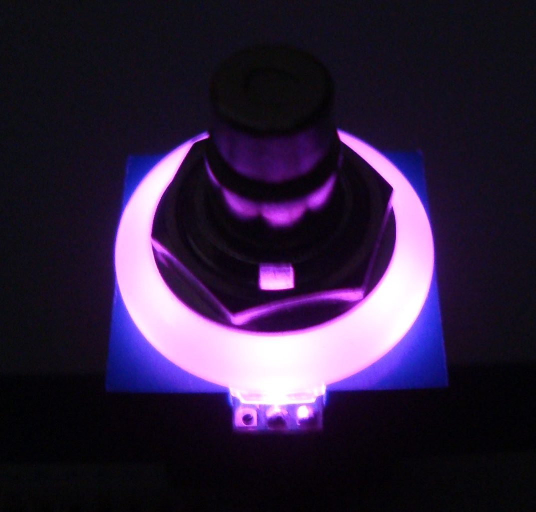 3PDT Foot Switch Illuminated Type with LED Ring Colour Options on LED