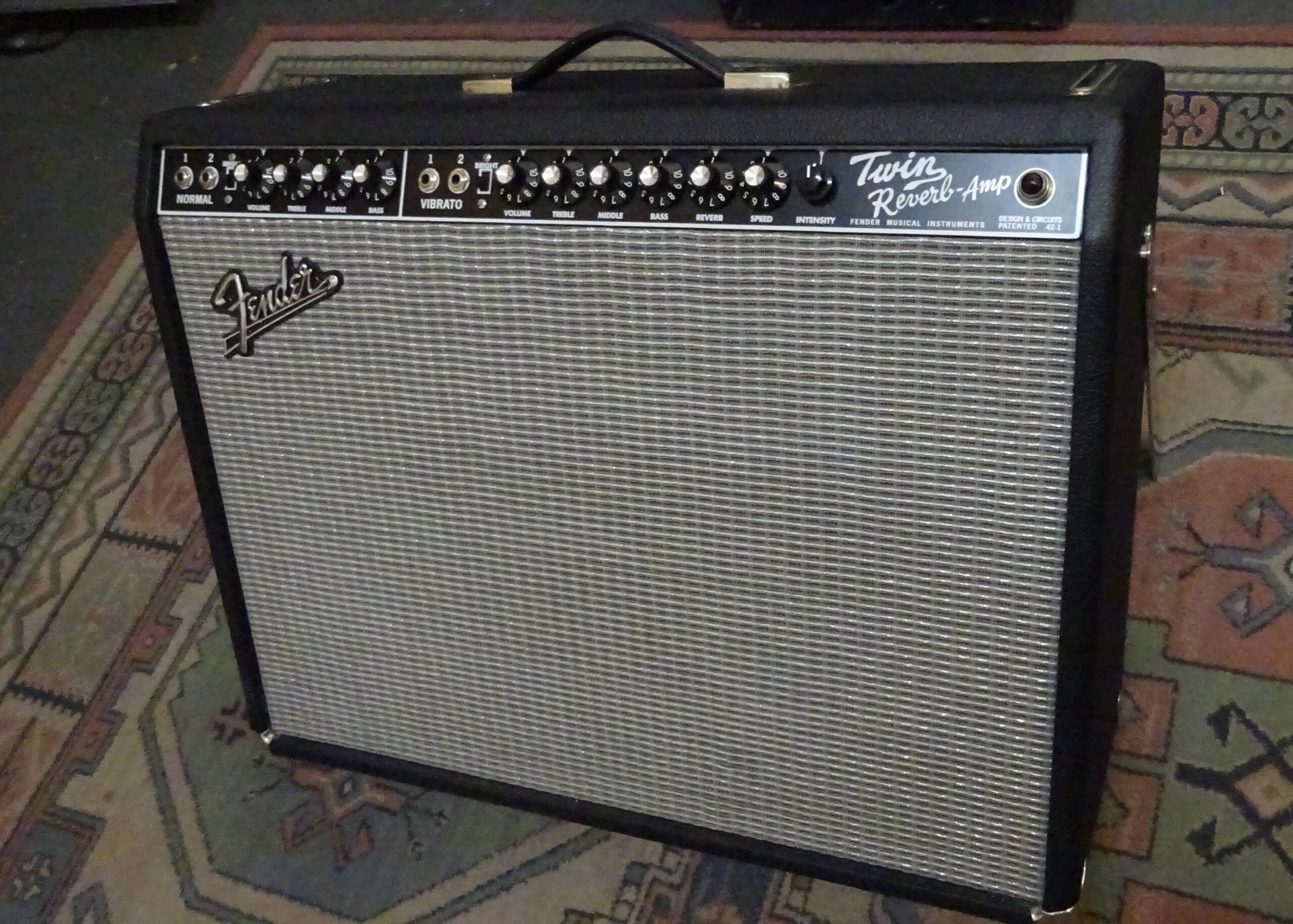 Fender 65 Twin Reverb Amp Time Travel Audio, Vintage Audio Equipment